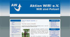 Desktop Screenshot of aktionwir.de